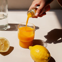 Kurkuma Shot im Glas