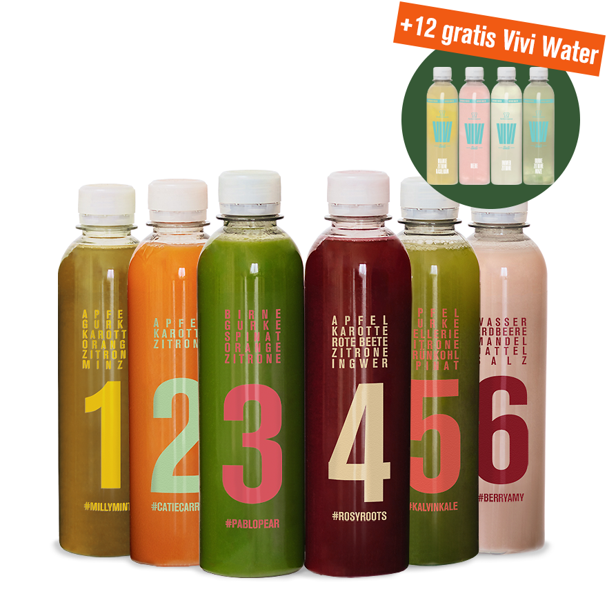 Saftkur und 12 gratis VIVIs