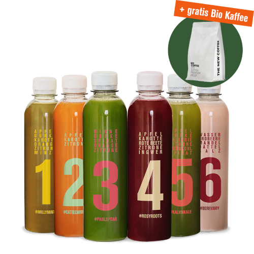 3-Tage Klassik Saftkur inkl. Premium Decaf